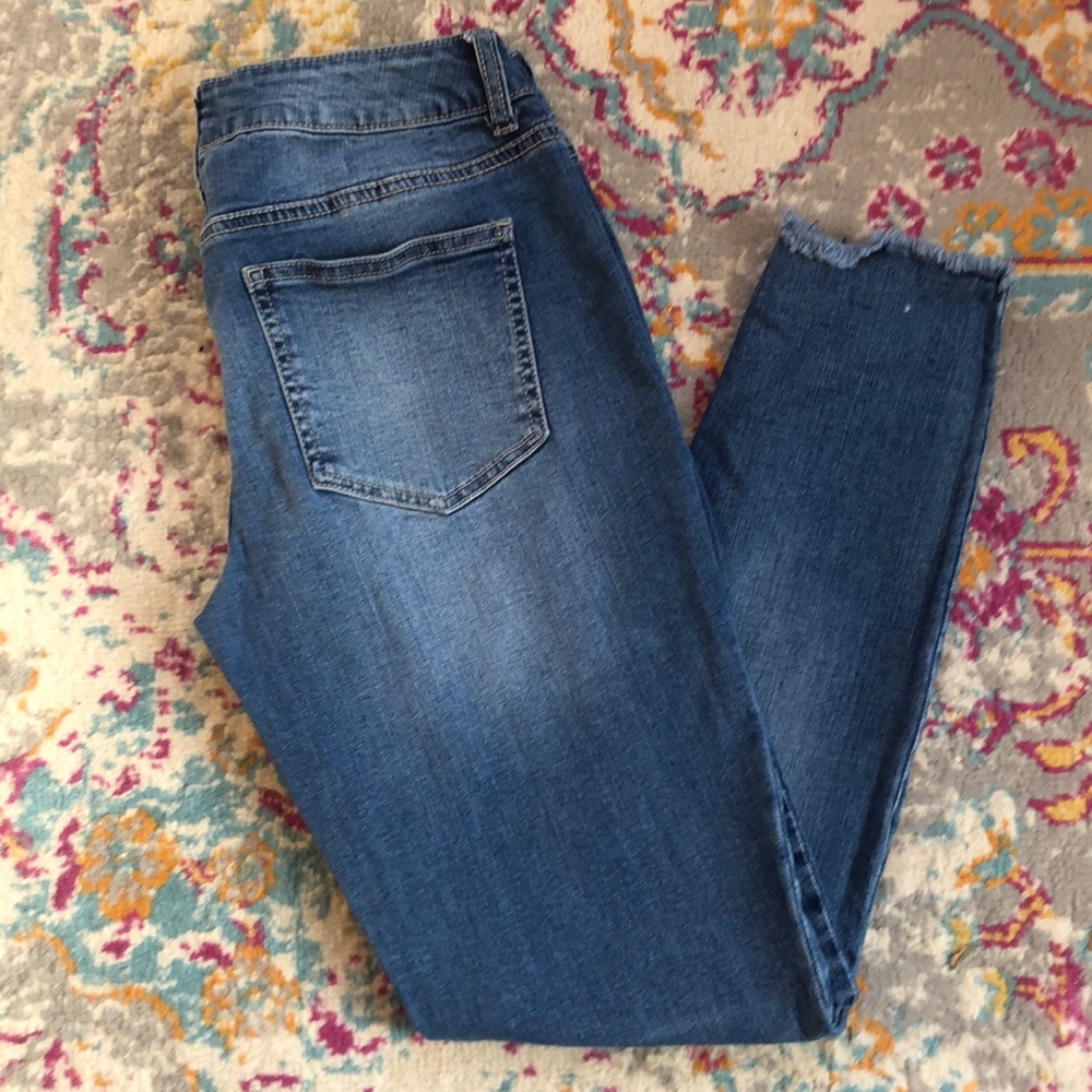 maurices destructed skinny
